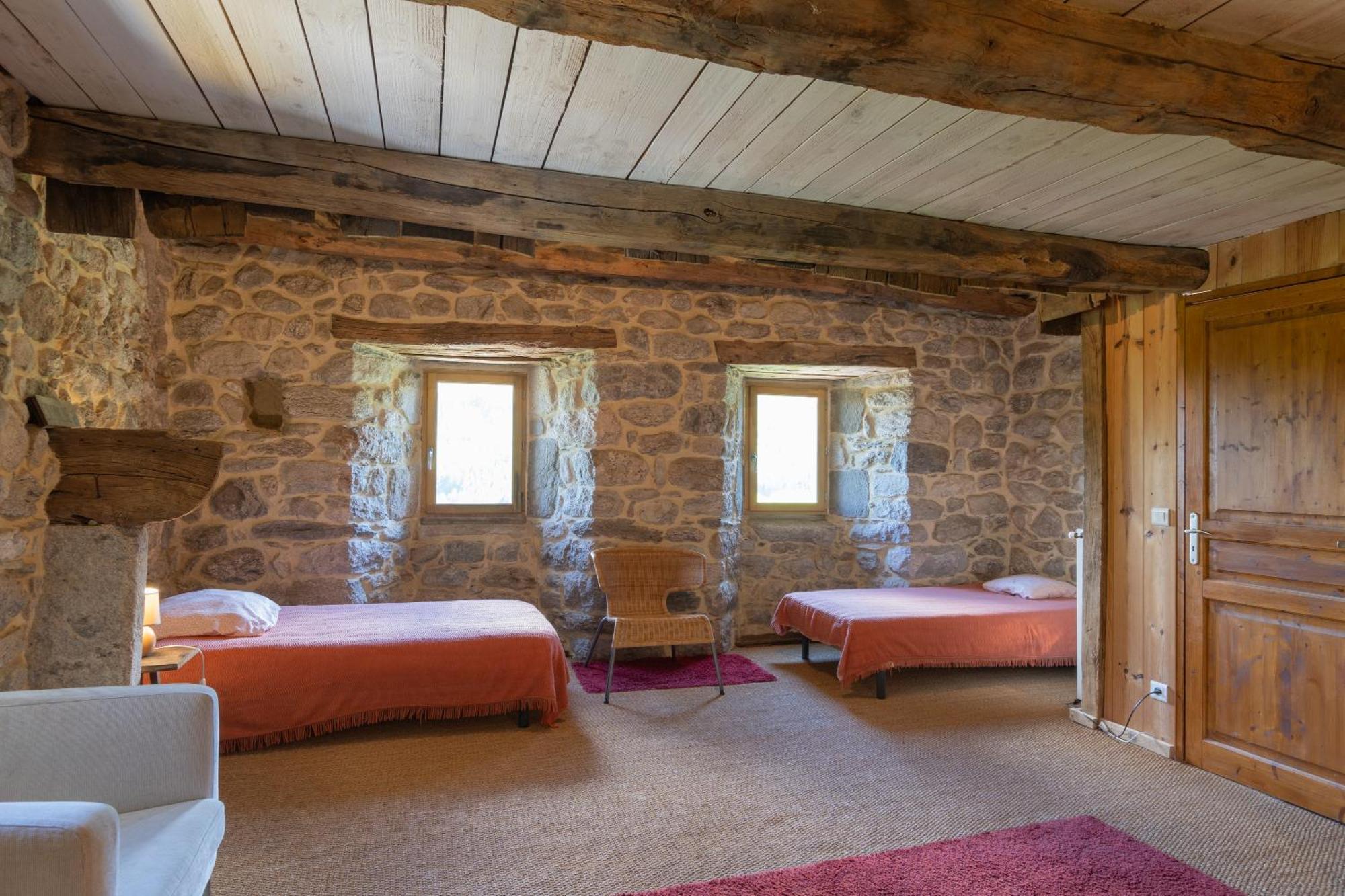 Les Chambres De La Ferme De Chalas Valgorge Extérieur photo