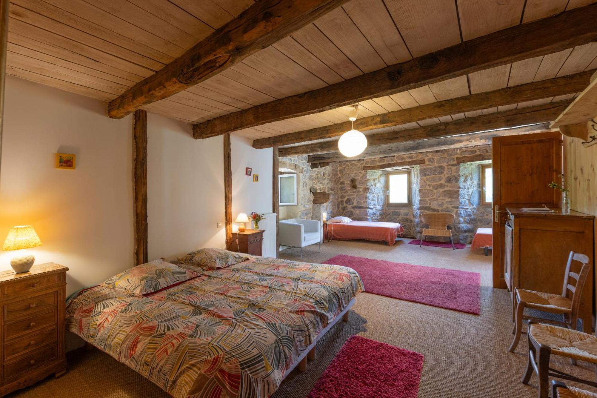 Les Chambres De La Ferme De Chalas Valgorge Extérieur photo